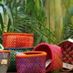 Colourful Handwoven Kottan Baskets from Chettinad