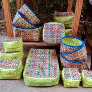 Palm Leaf Baskets